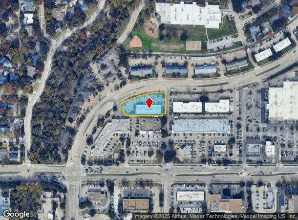 2050 N Collins Blvd, Richardson, TX Parcel Map