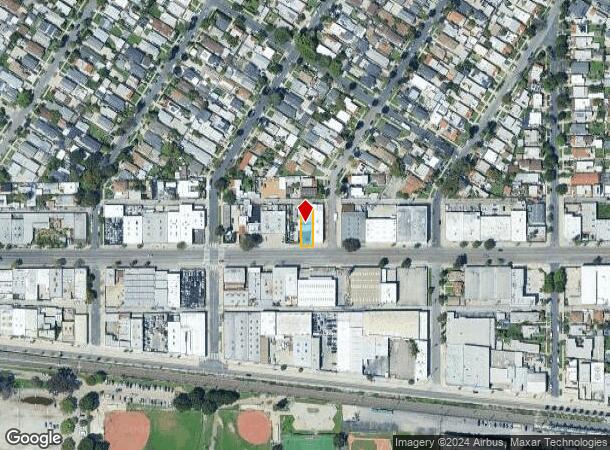  4835 W Jefferson Blvd, Los Angeles, CA Parcel Map