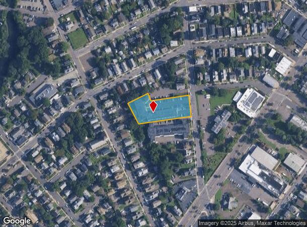 585 Ellsworth St, Bridgeport, CT Parcel Map