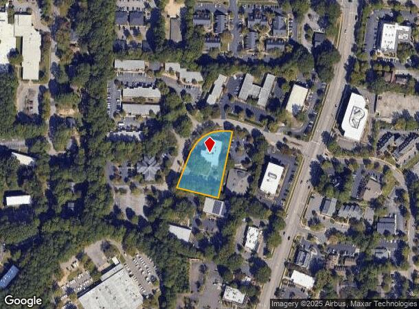  201 Commonwealth Ct, Cary, NC Parcel Map