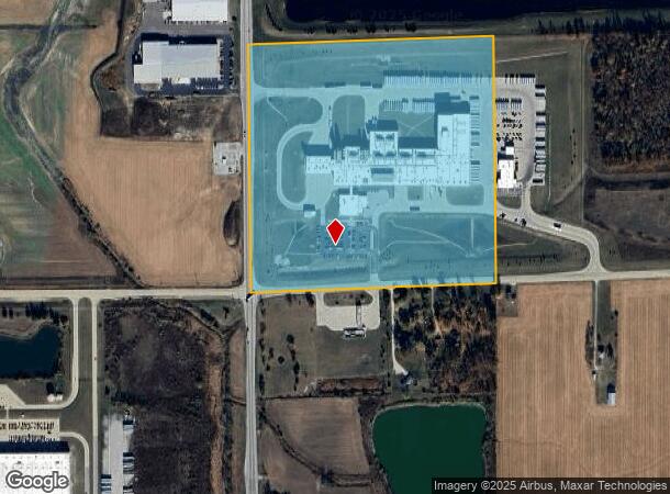 2150 W Pleasant Center Rd, Fort Wayne, IN Parcel Map