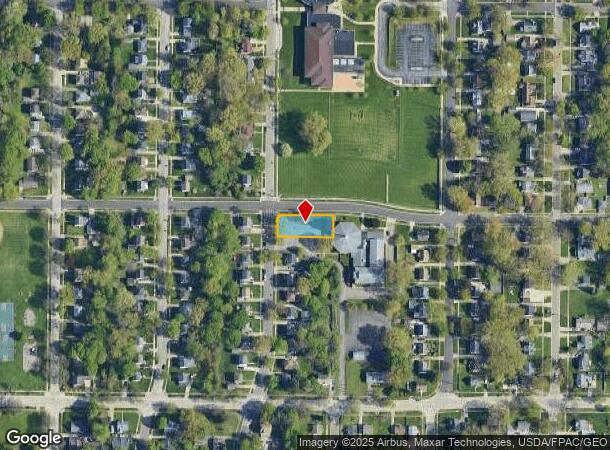 1180 Slosson St, Akron, OH Parcel Map