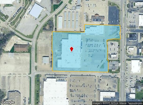 3523 N University St, Peoria, IL Parcel Map