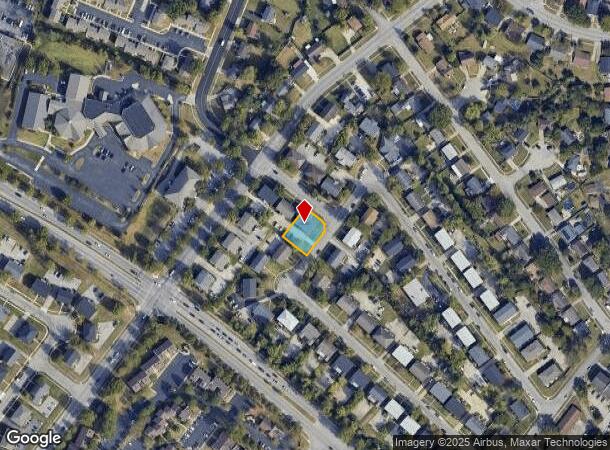  2973 Winter Gdns, Lexington, KY Parcel Map