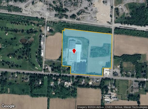  7921 E Main Rd, Le Roy, NY Parcel Map