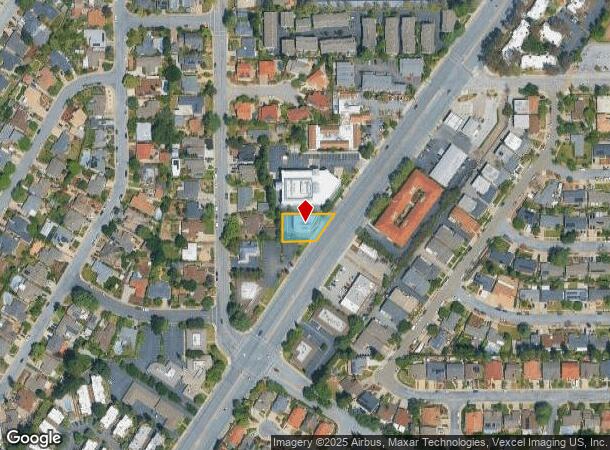 14419 S Bascom Ave, Campbell, CA Parcel Map