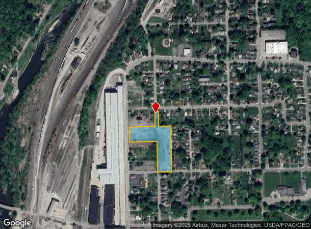 1010 N Sharpsville Ave, Sharon, PA Parcel Map