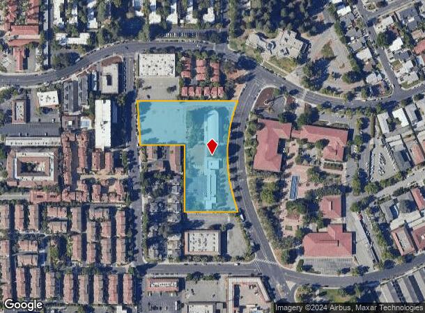  1700 Lincoln St, Santa Clara, CA Parcel Map