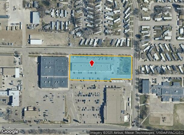  914 S 12Th St, Bismarck, ND Parcel Map