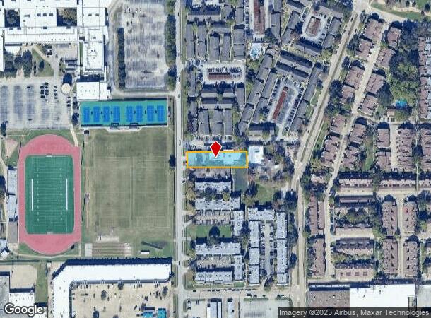 800 Tully Rd, Houston, TX Parcel Map