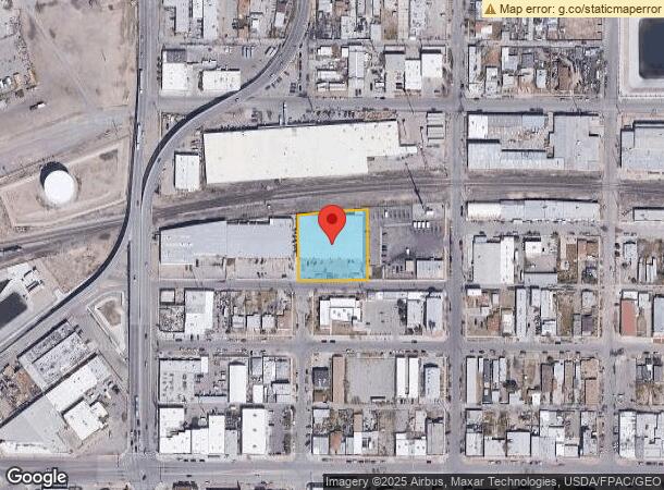  2933 Rosa Ave, El Paso, TX Parcel Map