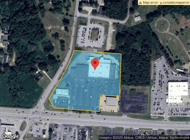  14182 E Wade Hampton Blvd, Greer, SC Parcel Map