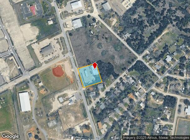  404 Veterans Dr, Kyle, TX Parcel Map