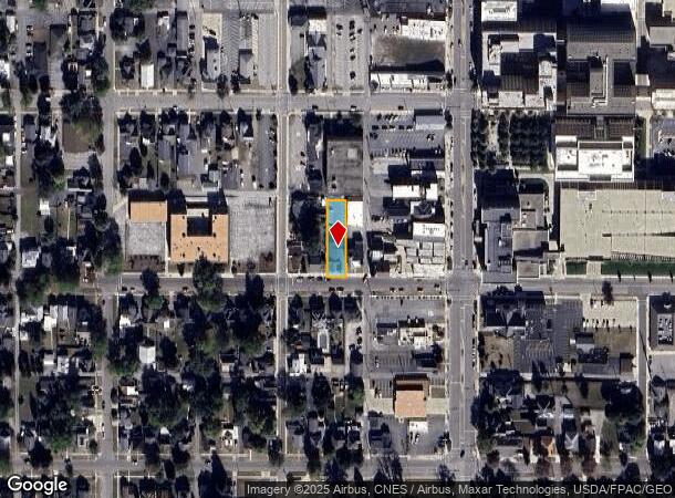  124 W Lincoln St, Findlay, OH Parcel Map