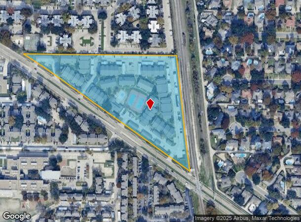  9999 Walnut St, Dallas, TX Parcel Map