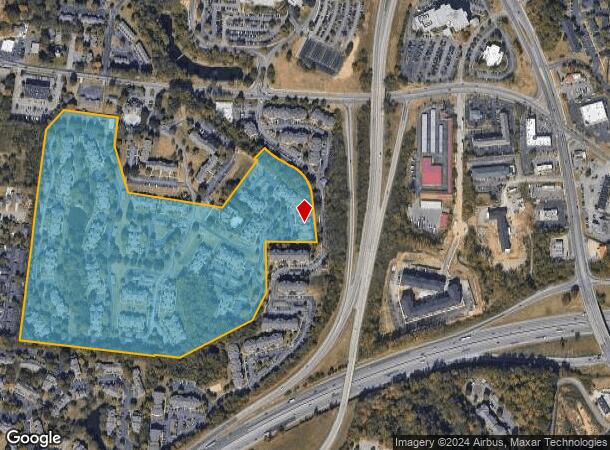  4100 Crystal Spring Ln, Hermitage, TN Parcel Map