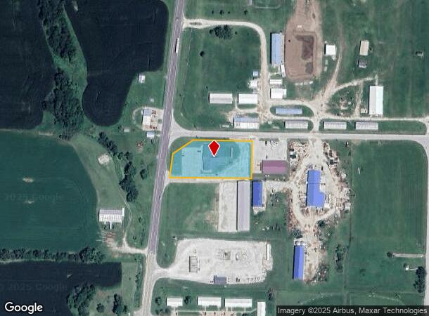 711 N Center St, Shelbina, MO Parcel Map