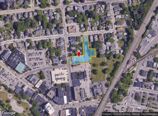 39 Bank St, Attleboro, MA Parcel Map