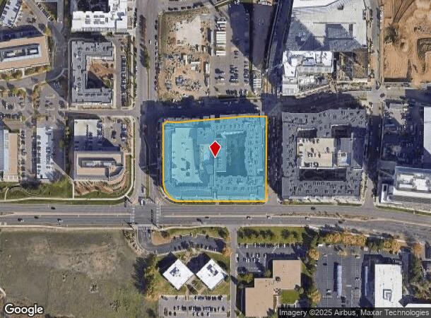  6735 E Belleview Ave, Denver, CO Parcel Map