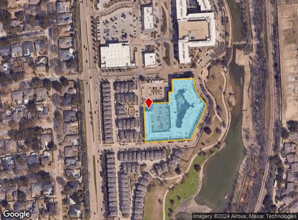  7077 Watercrest Pky, Dallas, TX Parcel Map