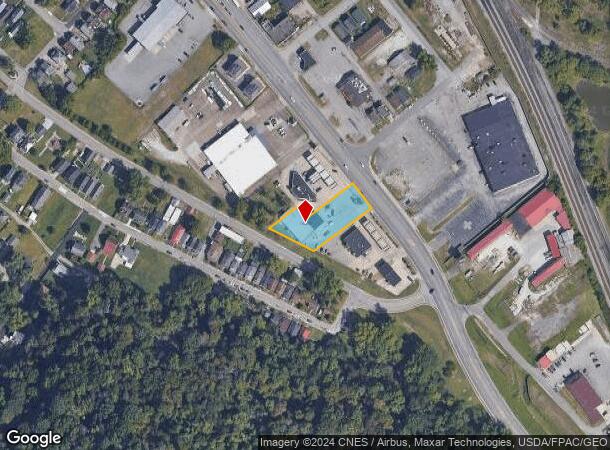  3502 Winchester Ave, Ashland, KY Parcel Map