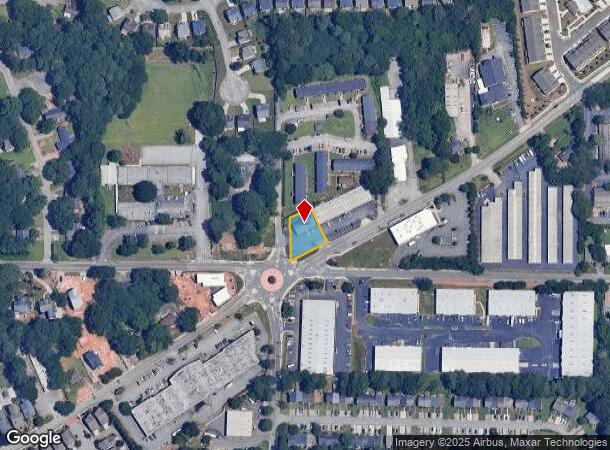 1649 Roswell St Se, Smyrna, GA Parcel Map