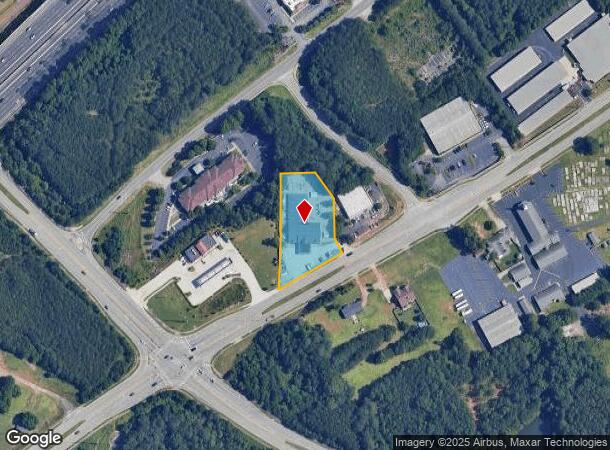 205 Old Peachtree Rd Nw, Suwanee, GA Parcel Map