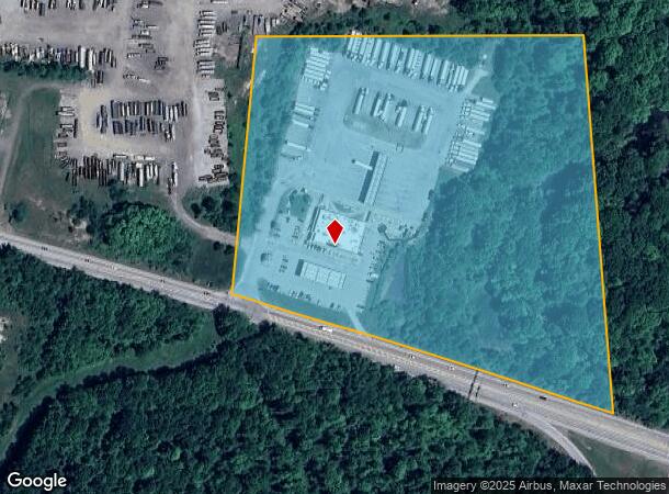 2010 New Castle Rd, Portersville, PA Parcel Map