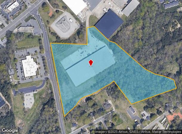  460 E Plaza Dr, Mooresville, NC Parcel Map