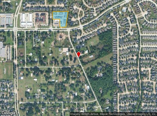  16712 Huffmeister Rd, Cypress, TX Parcel Map