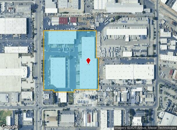 12000 Woodruff Ave, Downey, CA Parcel Map