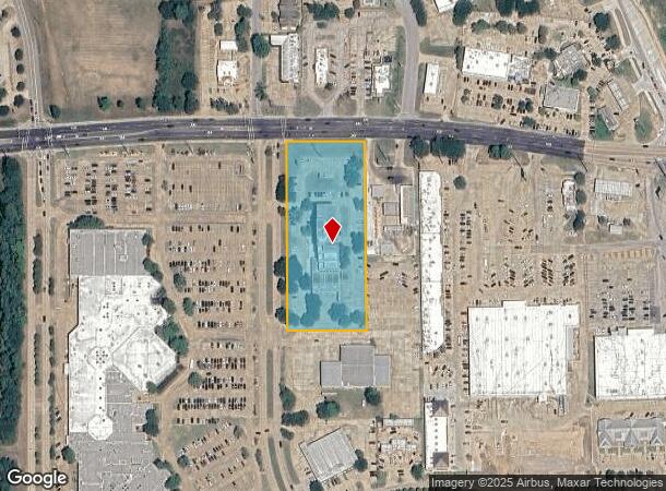 1 Financial Plz, Huntsville, TX Parcel Map