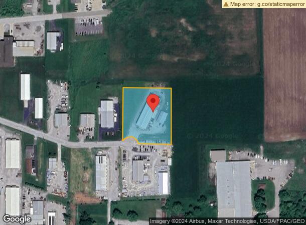  1400 Wardingley Ave, Columbiana, OH Parcel Map