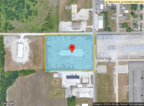  5052 N 13Th St, Terre Haute, IN Parcel Map