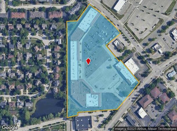  1163 E Ogden Ave, Naperville, IL Parcel Map