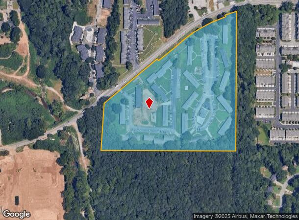  1381 Custer Ave Se, Atlanta, GA Parcel Map