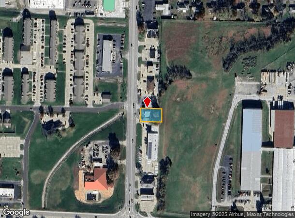 1439 Thompson Blvd, Sedalia, MO Parcel Map