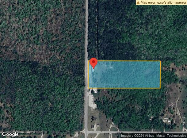  2162 N Evergreen Dr, White Cloud, MI Parcel Map