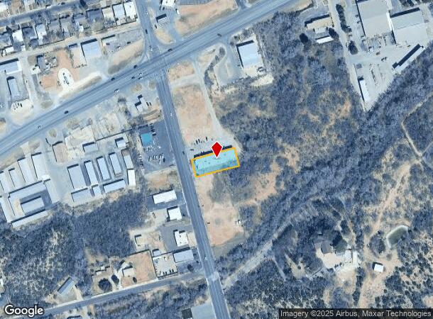 1907 Birdwell Ln, Big Spring, TX Parcel Map