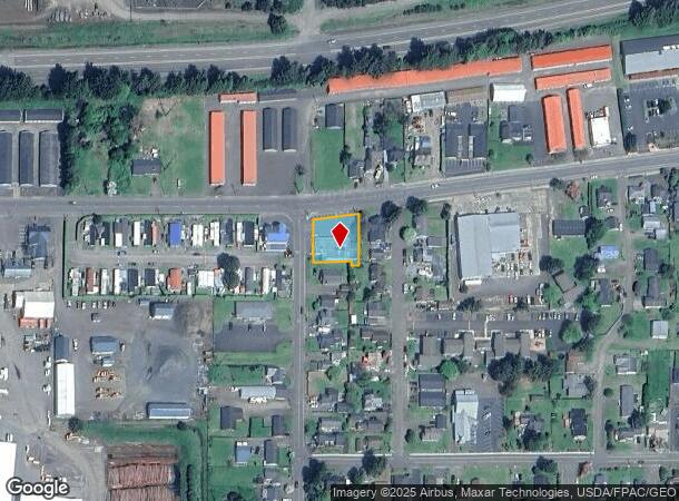  3401 3Rd St, Tillamook, OR Parcel Map