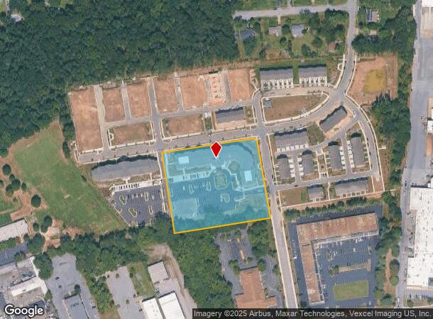 8800 Mimosa Ave, Clinton, MD Parcel Map