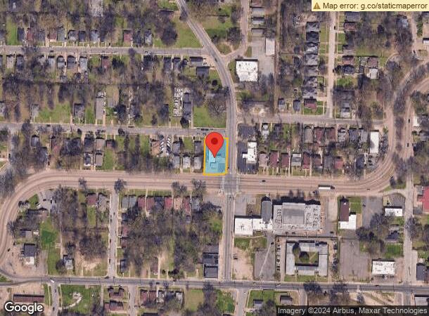  1393 Mississippi Blvd, Memphis, TN Parcel Map