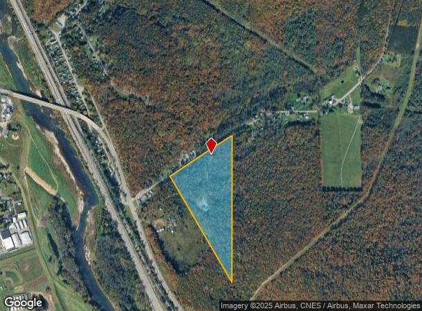 2796 E Gorton Rd, Corning, NY Parcel Map