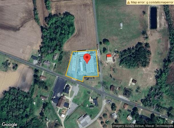  1674 Fountaintown Rd, Chinquapin, NC Parcel Map