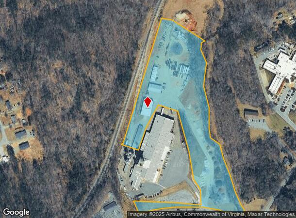 Franklin St, Rocky Mount, VA Parcel Map