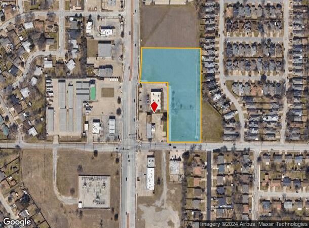  6724 Rufe Snow Dr, Fort Worth, TX Parcel Map