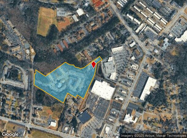 110 International Dr, Athens, GA Parcel Map