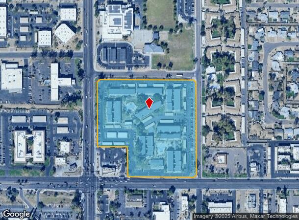  1330 W Broadway Rd, Tempe, AZ Parcel Map