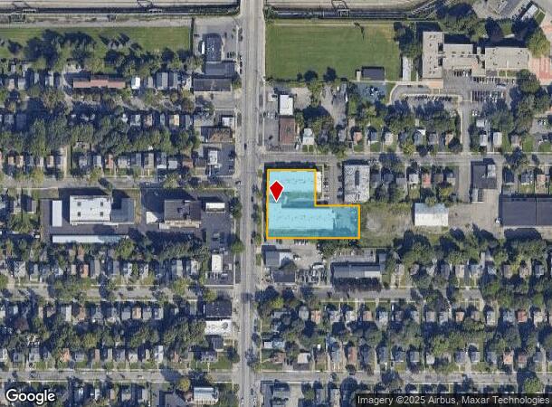 1630 Dewey Ave, Rochester, NY Parcel Map
