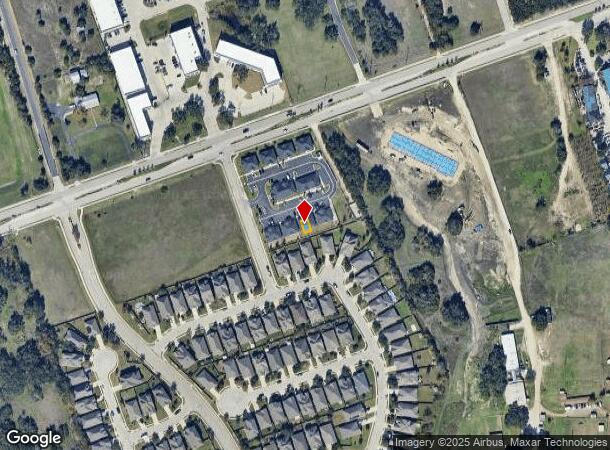 1640 Highland Falls Dr, Leander, TX Parcel Map